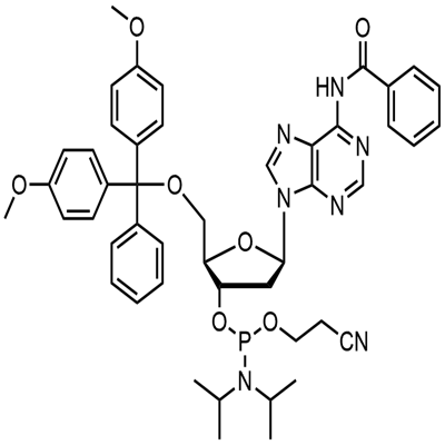 5'-O-(4,4'-Dimethoxytrityl)-N6-benzoyl-2'-deoxyadenosine-3'-(2-cyanoethyl-N,N-diisopropyl)fosforamidit