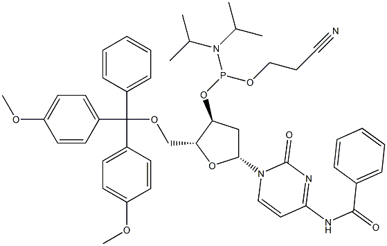 5'-O-DMT-N4-Benzoyl-2'-deoxycytidine 3'-CE fosforamidit