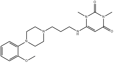 6-[[3-[4-(2-Methoxyphenyl)-1-piperazinyl]propil]amino]-1,3-dimethyluracil