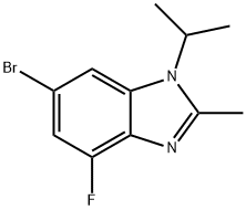 6-Bromo-4-fluoro-1-isopropil-2-metil-1H-benzo[d]imidazole