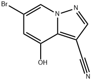 6-Bromo-4-hidroksi-pirazol[1,5-a]piridin-3-karbonitril