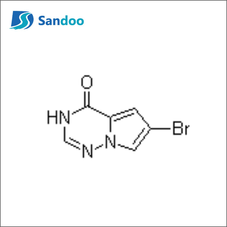6-Bromopyrrolo[2,1-f][1,2,4]Triazin-4(1H)-Siji