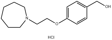 BenzeneMethanol, 4-[2-(hexahydro-1H-azepin-1-yl)ethoxy]- (hidroklorida)