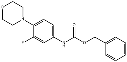 benzyl ester3-Fluoro-4-morpholin-4-ylphenyl) asam karbamat