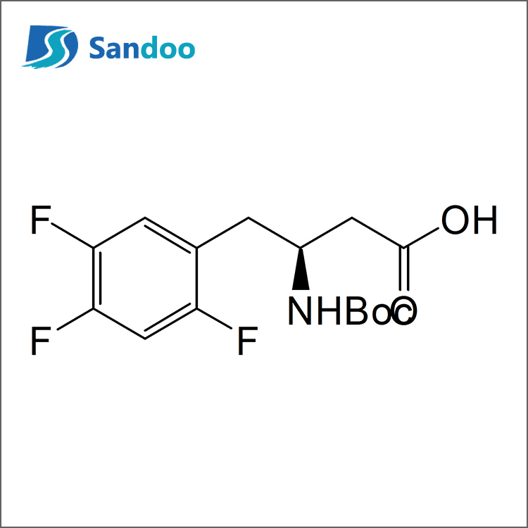 Boc-(R)-3-AMino-4-(2,4,5-Trifluorophenyl)Asam Butanoat