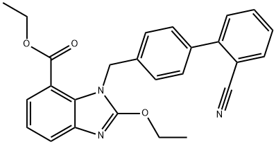 Etil-2-Etoksi-1-[[(2'-Cyanobiphenyl-4-yl) Metil] Benzimidazole]-7-Karboksilat