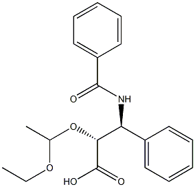 Etil-(2R,3S)-N-benzoil-3-Fenilisoserine ester