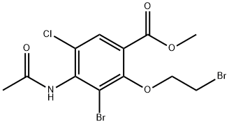 Metil 4-(asetilMino)-3-broMo-2-(2-broMoethoxy)-5-chlorobenzoate