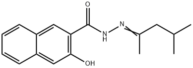 N'-(1,3-dimethylbutylidene)-3-hydroxy-2-naphthohydrazide