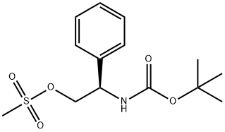 N-[(1R)-2-[(Metilsulfonil)oksi]-1-feniletil]asam karbamat 1,1-dimetil ester