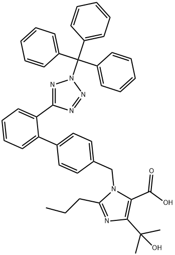 N2-Trityl OlMesartan Asam