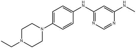 N4-(4-(4-etilpiperazin-1-yl)fenil)-N6- MethylpyriMidine-4,6-diaMine