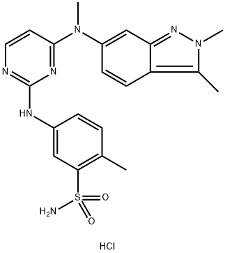 Pazopanib hidroklorida