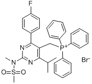 Fosfonium, [[4-(4-fluorofenil)-6-(1-metiletil)-2-[metil(metilsulfonil)amino]-5-pirimidinil]ku