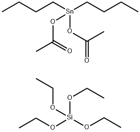 Asam silikat (H4SiO4), tetraetil ester, produk reaksi karo bis(asetiloksi)dibutylstannane