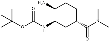 tert-Butil [(1R,2S,5S)-2-amino-5-[(dimethylamino)carbonyl]cyclohexyl]carbamate