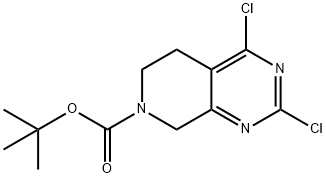 tert-Butil 2,4-dikloro-5,6,7,8-tetrahydropyrido[3,4-d]pirimidin-7-karboksilat