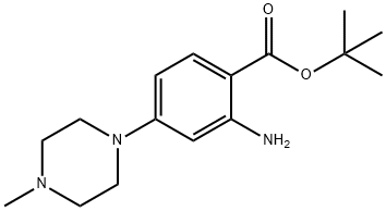 tert-butil 2-amino-4-(4-methylpiperazin-1-yl)benzoate