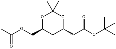 tert-Butil (4R-cis)-6-[(asetiloksi)metil]-2,2-dimetil-1,3-dioksana-4-asetat